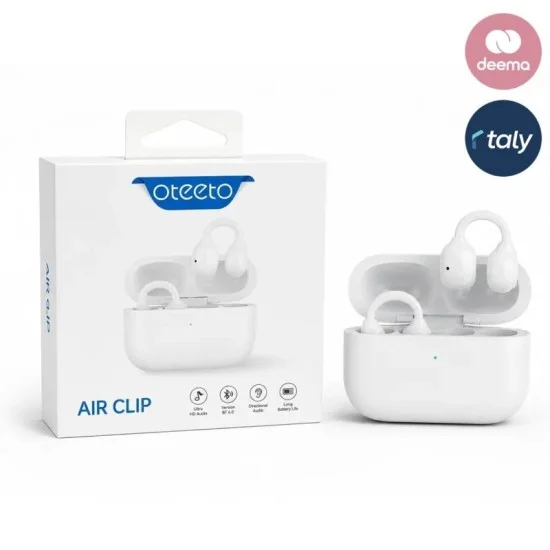 Oteeto Earbuds Air Clip White